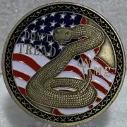 * Don't Tread on Me Challenge Coin - Collectible Challenge Coin. 2nd Amendment