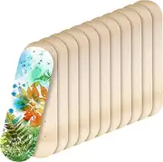 [Meooeck] Blank Skateboard Wooden Decks Bulk Beginner Kid Mini Maple Skateboard 17 x 5 Inch 7 Ply Double Tail Skate Light Decks for Painting Replacement Decoration