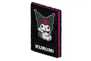 Sanrio Rock Out Kuromi Plush A5 Casebound Notebook (Black/Pink/White) (One Size)