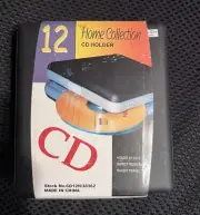 CD Case Portable Holder Storage Disc for Car Home Travel Impact Resistant