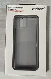 Verizon Clear Case & Blue Light Screen Protector for Samsung Galaxy A51