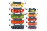 STORFEX 10-Pack Glass Meal Prep Containers with Lids