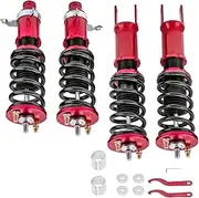 Coilovers Suspension Lowering Kits Adjustable Height Shock Absorbers Struts,Compatible with Civic CRX DelSol for Acura Integra
