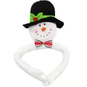 Christmas Tree Santa Claus Snowman Hugger 3D Stuffed Plush Toy Ornament