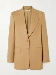 [Stella McCartney] Stella McCartney - Wool-flannel Blazer - Beige - IT34 IT 34 Neutrals