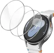 [JETech] Screen Protector for Samsung Galaxy Watch 7/6 44mm, Tempered Glass Anti-Scratch, HD Clear, 3 Pack