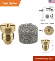 Replaceable 1.1mm Foam Cannon Nozzle Tips & Durable Foam Maker for Car Detailing