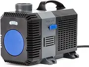 Dynamic Power 10,000L/H Submersible Aquarium Pond Water Pump, 80W, 6m Lift Height, Ultra-Quiet Energy Efficient Pump for Freshwater & Saltwater Fish Tanks, Fountains, Hydroponics, Koi Ponds