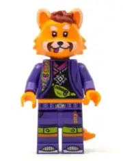 LEGO Red Panda Dancer Collectible Minifigures Vidiyo Bandmates Series 1