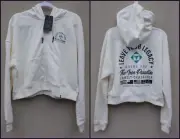 Under Armour Project Rock Ohana Jacket Cropped Off White Women's $100 - 2XL