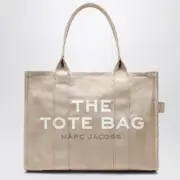 [Marc Jacobs] Beige canvas large Tote Bag One size Beige