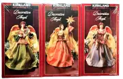 Decorative Vintage Angel Christmas Tree Toppers Kirkland Signature 9” Sealed