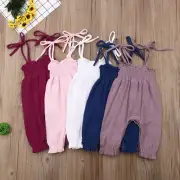 Newborn Baby Boy Girl Romper Jumpsuit Outfit Knitted Sweater Cute Clothes