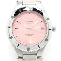 在飛比找蝦皮購物優惠-二手 CASIO 手錶 粉色 明亮