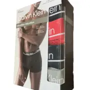 Calvin Klein Underwear Men Low Rise Trunk 4 Pack Microfiber Stretch Black S-XL