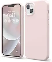 elago Liquid Silicone Case Compatible with iPhone 14 Plus Case (6.7"), Premium Silicone, Full Body Protection - 4 Layer Shockproof Phone Cover, Anti-Scratch Soft Microfiber Lining (Lovely Pink)