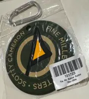RARE Scotty Cameron The Pin - 7 Crowns - Green/Tan Rubber Putting Disc - Bag Tag