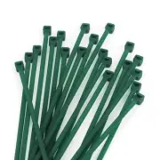 Green Zip Ties, 6 Inch Plastic Wire Ties, 100PCS Heavy Duty Cable Ties,Nylon ...