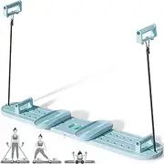 Multifunctional fitness board Portable push up bar Exercise slide machine Resistance band combination gym for man and women Foldable Pilates Board Home Legs Pelvic Floor Muscle Trainer