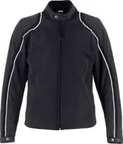 Helstons Phoenix Mesh Motorcycle Textile Jacket, black, Size L for Men