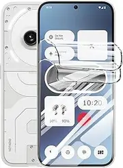 TMahhbid 2pcs Hydrogel Film Screen Protector for Nothing Phone (2a) (6.7 inch), Soft TPU [Clear HD] Protective Screen Protector Film (Not Tempered Glass)