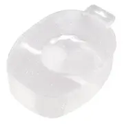 Manicure Bowl Nails Tip Finger Acetone Holder Liquid Soak Off Tray Remover Wash