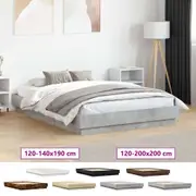 Bed Frame Slat Mattress Base Bedstead Bedroom Furniture Engineered Wood vidaXL
