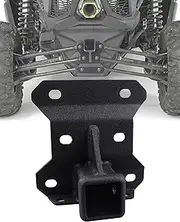 Chelhead Rear Hitch Receciver, 2" Heavy-Duty UTV Receiver Hitch Plate Fits Standard 2 inch Attachments Compatible with 2017-2021 Maverick X3