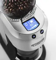De'Longhi Dedica Electric Conical Burr Grinder Metal