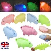 Light Up Dinosaur Puffer Sensory Toy Stress Autism Anxiety Relief Kids Gift 11cm
