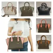 MICHAEL KORS AVRIL SMALL TOP ZIP SATCHEL SHOULDER CROSSBODY BAG