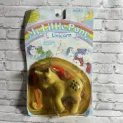 Vintage 1985 My Little Pony Unicorn Toy, "Sparkler" By Hasbro