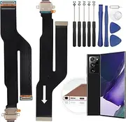 Replacement for Samsung Galaxy Note 20 Ultra 5G Charging Port Dock Connector for Galaxy N986 SM-N986U Charging Port Replacement USB Charger Board Flex Cable Assembly Accessories with Repair Tools