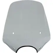 Memphis Shades Big Shot Windshield - 9" Headlight Cut out (Black Smoke) MEP57212