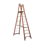 INDALEX 150kg Pro 10 Step Fibreglass Platform Ladder PROPF13/10