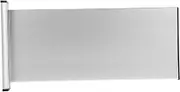 SEWACC Double-Sided Blank Aluminum Door Name Plate Holder for Office Signage Minimalist Design for Versatile Use Homes Cafes and Events and Elegant