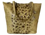 NEW! BRAHMIN Asher LARGE Leather Shoulder/Tote Bag-Summer Tortoise Melbourne