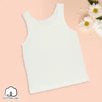 在飛比找momo購物網優惠-【annypepe】女童背心 純棉 橫紋-白110-150(