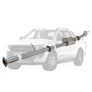 3 Inch DPF Back Exhaust With Muffler For PX Ford Ranger 2L October 2016 On