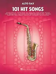 Hal Leonard 101 Hit Songs for Alto Sax Book