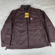 Carhartt Women's Rain Defender Relaxed Fit Lightweight Jacket Rugged Flex XL