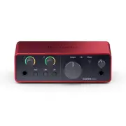 Focusrite Scarlett Solo 4th Gen USB Audio Interface 24-bit/192kHz Air Mode