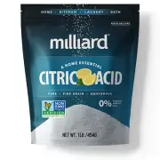 Acido Citrico 1 Libras Proyecto 100% Puro De Grado Alimenticio No-Ogm