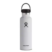 Hydro Flask Hydration Standard Mouth Water Bottle - 621ml - White