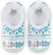 [Caihoyu] Kids Girls Boys Closed Back House Slippers Fuzzy Fleece Anti-Skid Sole Fuzzy Soft House Shoes Bedroom Home Office Travel Yoga