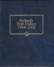 WHITMAN CLASSIC Kennedy Halves 1964-2002 Album #9127