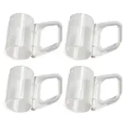 4 Pcs Folding Curtain Hook Handle Valance Clips Blind Replacement