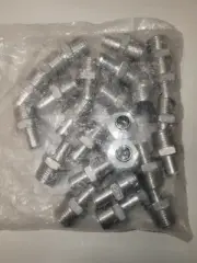 25 pack of BOSHART SSPEX-MA05 PEX - MPT adapter PEX 1/2" MPT 1/2"304 SS NEW.
