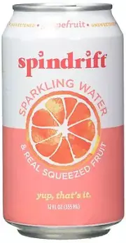 Spindrift Sparkling Water Grapefruit 12 Fl Oz