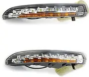 for VW for P&assat CC 2009 2010 2011 2012 DRL Daytime Running Lights Fog Lamp Cover 12V Daylight Car Accessories